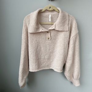 NWOT Cropped sweater